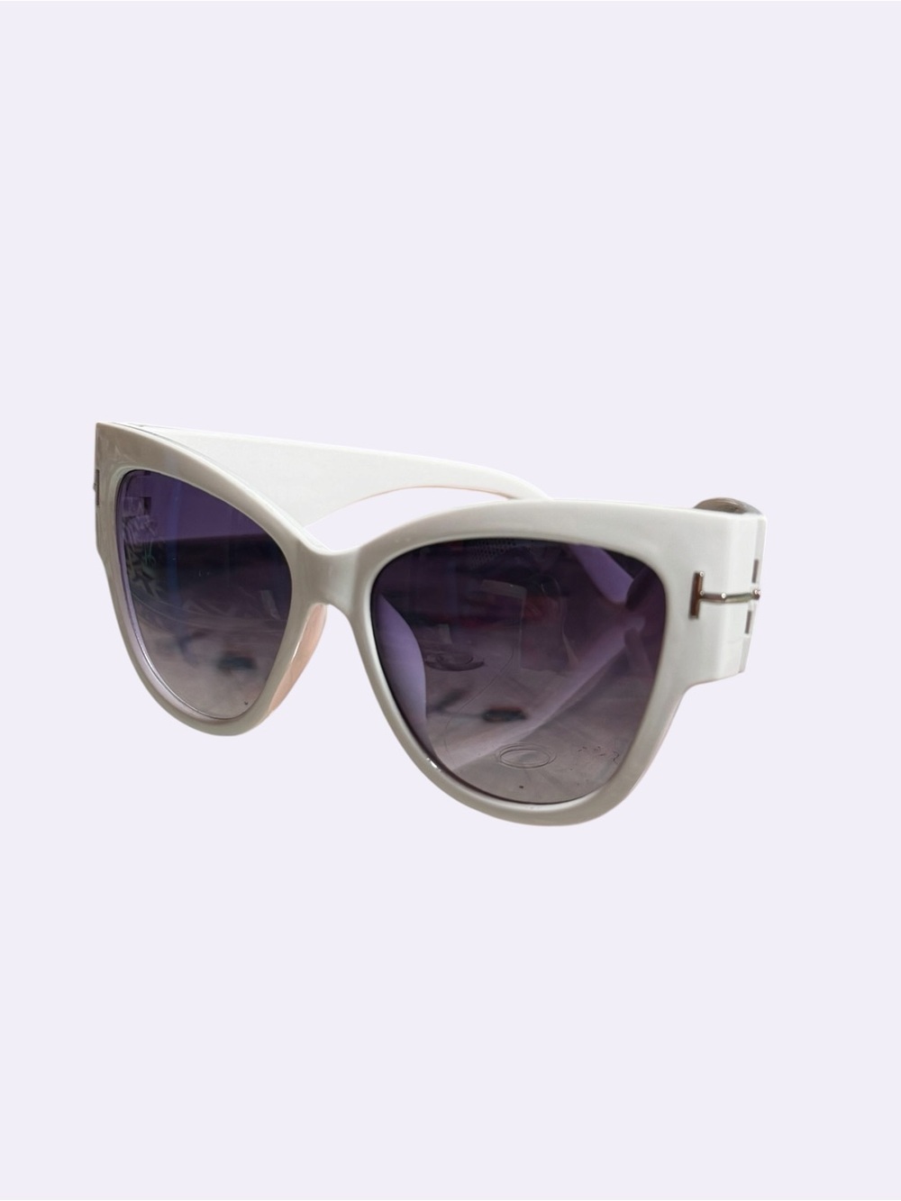 White Cat Eye Sunglasses